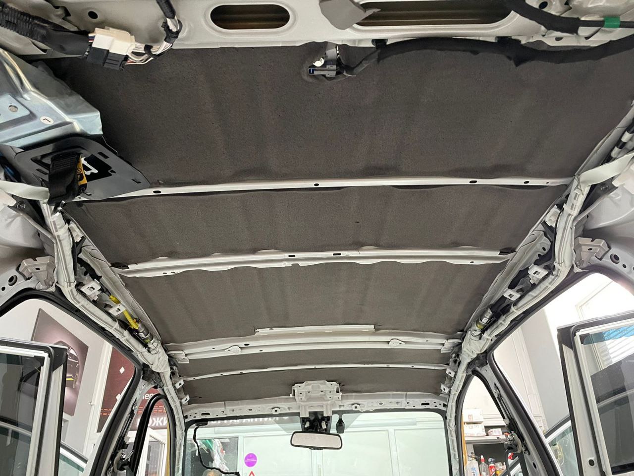 Крыша 3 сл шумоизоляция Toyota RAV4 шумопоглотитель+антискрип